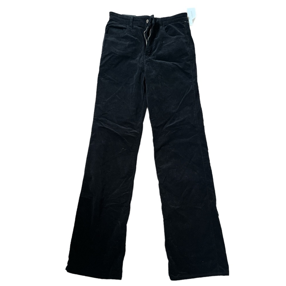Black Velvet, wide leg, J Brand pants, size 27